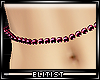 E> Pink Pearl BellyChain