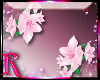*R* Pink Flowers Frame