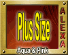 Aqua & Pink Plus