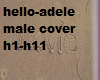 hello adele-male cover