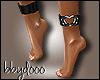 b! Lori Leather Anklets