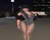 Black Fur Wrap