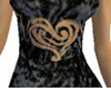 Velvet Heart Dress black