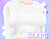 +Knitted Sweater White