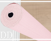 Rolled Yoga Mat | Pink