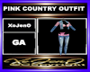 PINK COUNTRY OUTFIT