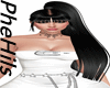 Hair Black longo