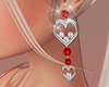 $ Earrings Valentine