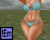 !Em Fat CC Aqua Bikini G