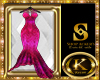 Magical Pink Gown Dress