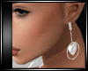 White Wedding Earrings