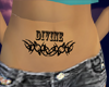 Divine womens tummy tat