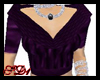 SD Cowl Top Purple