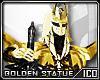 ICO Golden Statue