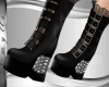 Black Buckle Boots