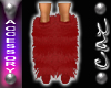 |CAZ| Fuzzy Boots Red
