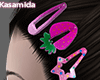 Strawberry Hair Clips