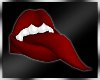Vampire Lips Seat Red
