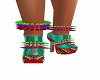 RainBow Spiked shoes