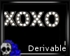 C: Derivable XOXO Sign