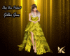 |K4| Golden Long Gown