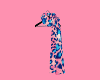Pink Cheetah Scarf
