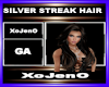 SILVER STREAK HAIR
