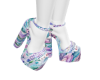 Mystical Flower Heels
