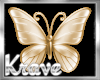 [K] BUTTERFLY EARCUFFS G