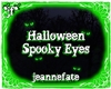 *jf* Spooky Eyes Green