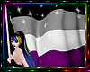 Asexual Flag & Pose