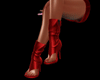 Red Open Stilettos