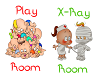 Play & X-Ray Room Signs