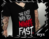*m* Nowhere Fast T-shirt