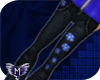 [TGUU] Blue flower jeans