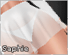 White Sheer Skirt