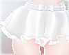 R. Ruffle Skirt - white