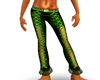 Toxic Laced Green Pants