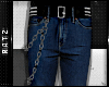 M| Blue Jeans + Chain