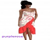 amyflower red dress
