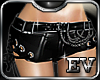 EV GiGi PVC Chain Shorts