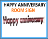 Happy Anniversary Sign