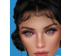 Pink purble glitter Zell