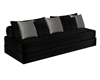 DL COUCH GREY BLACK