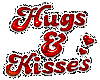 Hugs & Kisses Sticker
