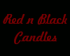 00 Red and Black Candles