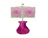 !BD Pink Glass Lamp