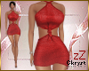 cK Autumn Dress Ruby