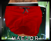 M|Red Shorts