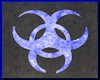 Toxic Wall Hanger Blue